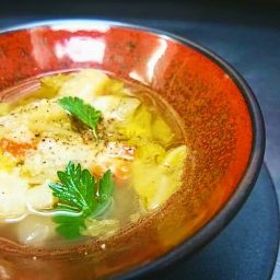 Zuppa di verdure / レンズ豆と冬野菜のスープ