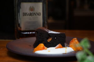 柿入ガトーショコラ